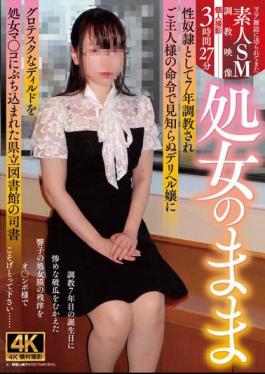 ACZD-144 A Librarian At A Prefectural Library Who Was Trained As A Sex Slave For 7 Years While Still A Virgin And Had A Grotesque Dildo Inserted Into Her Virgin Pussy By An Unknown Call Girl At The Behest Of Her Master.