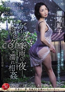 Mosaic ROE-222 Mother's Wet And Transparent Body. Just The Two Of Us Under The Same Roof... A Night Of Torrential Rain. Mother And Son Wet Incest Reiko Seo